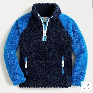 Brand New Crewcuts Sherpa Half zip (2 sizes)